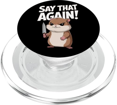 Hamster Wut Lustiger Humor PopSockets PopGrip für MagSafe Hamster Wut Lustiger Humor PopSockets PopGrip für MagSafe von Wütendes Geschenk Nagetier Sarkastisches Meme
