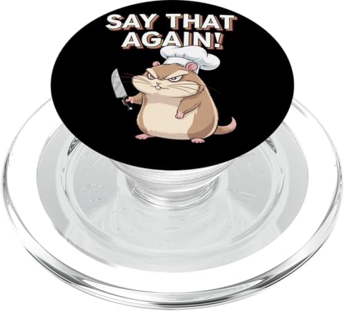 Hamster Wut Lustiger Humor PopSockets PopGrip für MagSafe Hamster Wut Lustiger Humor PopSockets PopGrip für MagSafe von Wütendes Geschenk Nagetier Sarkastisches Meme