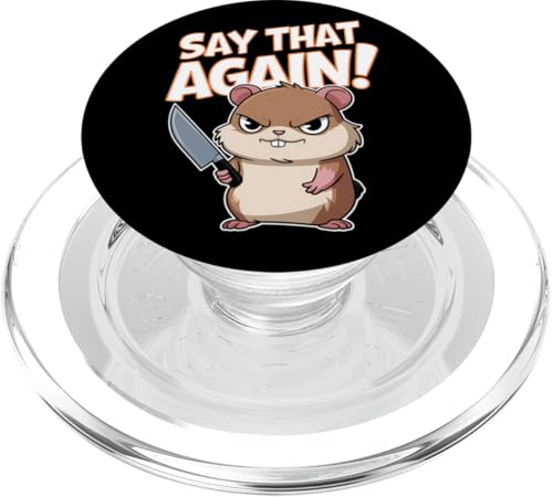 Hamster Wut Lustiger Humor PopSockets PopGrip für MagSafe Hamster Wut Lustiger Humor PopSockets PopGrip für MagSafe von Wütendes Geschenk Nagetier Sarkastisches Meme
