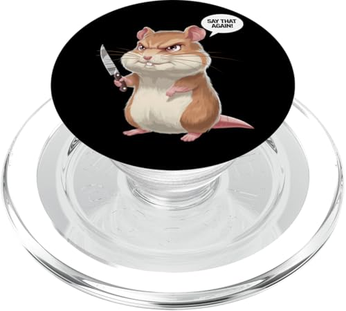 Hamster Wut Lustiger Humor PopSockets PopGrip für MagSafe Hamster Wut Lustiger Humor PopSockets PopGrip für MagSafe von Wütendes Geschenk Nagetier Sarkastisches Meme