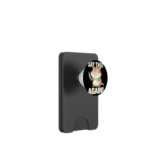 Hamster Wut Lustiger Humor PopSockets PopWallet für MagSafe Hamster Wut Lustiger Humor PopSockets PopWallet für MagSafe von Wütendes Geschenk Nagetier Sarkastisches Meme