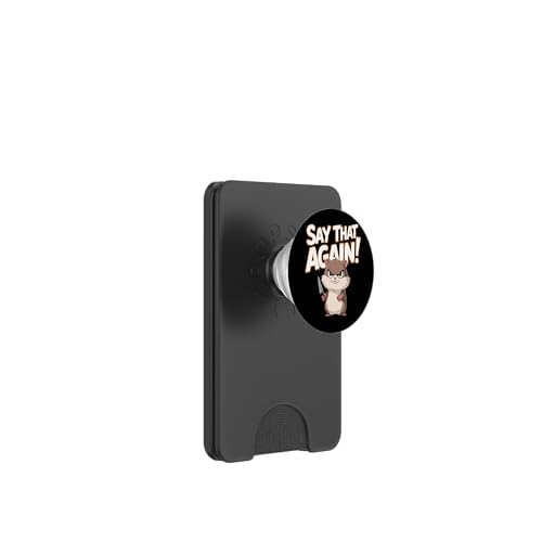 Hamster Wut Lustiger Humor PopSockets PopWallet für MagSafe Hamster Wut Lustiger Humor PopSockets PopWallet für MagSafe von Wütendes Geschenk Nagetier Sarkastisches Meme