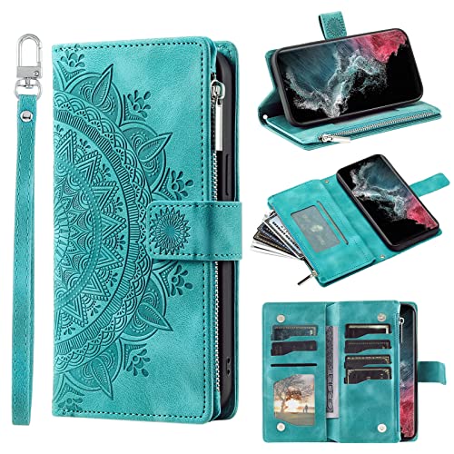 Samsung Galaxy S23 FE Handyhülle Reißverschluss Tasche Flip Stoßfest Leder Totem Wallet Case mit 8 Kartenhalter Slots Ständer Silikon Bumper Reißverschluss Cover für Samsung Galaxy S23 FE Hülle Herren Samsung Galaxy S23 FE Handyhülle Reißverschluss Tasche Flip Stoßfest Leder Totem Wallet Case mit 8 Kartenhalter Slots Ständer Silikon Bumper Reißverschluss Cover für Samsung Galaxy S23 FE Hülle Herren von Wuhaizher
