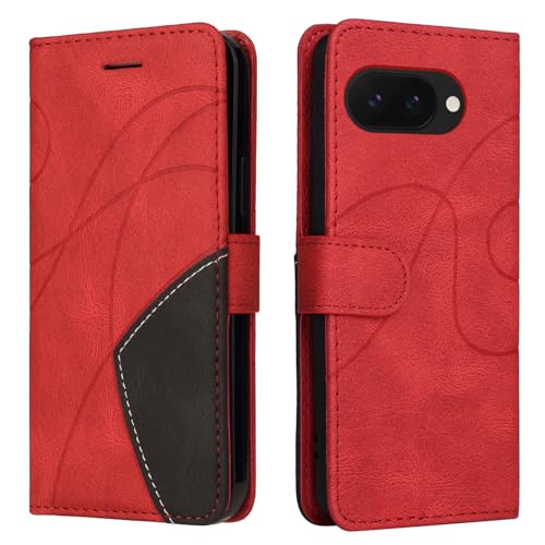Wuhaizher Schutzhülle für Google Pixel 9A, geometrisch, stoßfest, Brieftaschenformat, Leder, mit Kartenfächern, klappbarem Ständer, magnetisch, kratzfest, schützende Klapphülle für Google Pixel 9A Wuhaizher Schutzhülle für Google Pixel 9A, geometrisch, stoßfest, Brieftaschenformat, Leder, mit Kartenfächern, klappbarem Ständer, magnetisch, kratzfest, schützende Klapphülle für Google Pixel 9A von Wuhaizher