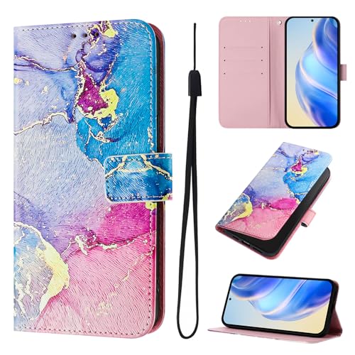 Wuhaizher Schutzhülle für Honor 400 Lite, stoßfest, Flip-Leder, Brieftaschenhülle für Mädchen, Kinder, mit Kartenhalter, Ständer, Magnetverschluss, Handyhülle für Honor 400 Lite, Marmor Wuhaizher Schutzhülle für Honor 400 Lite, stoßfest, Flip-Leder, Brieftaschenhülle für Mädchen, Kinder, mit Kartenhalter, Ständer, Magnetverschluss, Handyhülle für Honor 400 Lite, Marmor von Wuhaizher