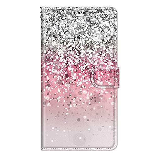 Wuhaizher Schutzhülle für Motorola E15/G05, stoßfest, Leder, Brieftaschenformat, Klapphüllen mit magnetischem Ständer, Kartenhalter, Schutzhülle für Motorola Moto E15/G05, Silber und Rosa Wuhaizher Schutzhülle für Motorola E15/G05, stoßfest, Leder, Brieftaschenformat, Klapphüllen mit magnetischem Ständer, Kartenhalter, Schutzhülle für Motorola Moto E15/G05, Silber und Rosa von Wuhaizher