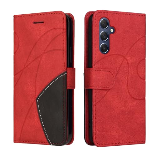 Wuhaizher Schutzhülle für Samsung Galaxy A25 5G, geometrisch, stoßfest, Brieftaschenformat, PU-Leder, mit Kartenfächern, Klappständer, magnetisch, kratzfest, schützende Klapphülle für Samsung Galaxy Wuhaizher Schutzhülle für Samsung Galaxy A25 5G, geometrisch, stoßfest, Brieftaschenformat, PU-Leder, mit Kartenfächern, Klappständer, magnetisch, kratzfest, schützende Klapphülle für Samsung Galaxy von Wuhaizher