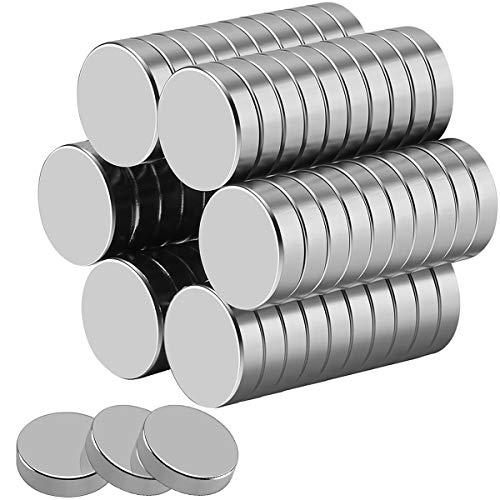 30 Stück Stark Neodym Magnete,15mm x 4mm, für Whiteboard, Magnettafel, Magnetstreifen,Kühlschrank, Glas Magnetboards von Wukong
