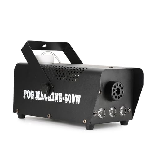 Nebelmaschine, Nebelmaschine, Bühneneffekt, DJ, Disco, Party, mit Fernbedienung, Rauchmaschine, 500 W, für DJ-Disco, Hochzeiten, Partys, Shows Nebelmaschine, Nebelmaschine, Bühneneffekt, DJ, Disco, Party, mit Fernbedienung, Rauchmaschine, 500 W, für DJ-Disco, Hochzeiten, Partys, Shows von Wulimasun