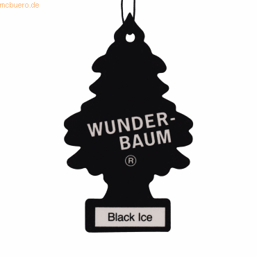 Wunder-Baum Wunder-Baum Lufterfrischer 134239 Black Ice Wunder-Baum Wunder-Baum Lufterfrischer 134239 Black Ice von Wunder-Baum