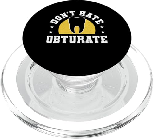 Dont Hate Obturate Root Canal Treatment Dentist PopSockets PopGrip für MagSafe von Wurzelbehandlung Zahnarzt Design Idee