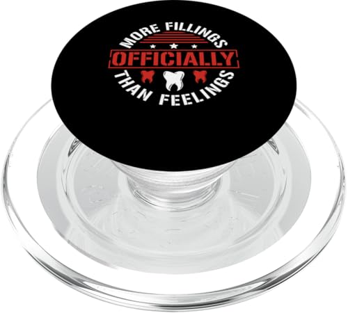 More Fillings Than Feelings Root Canal Survivor Dentist PopSockets PopGrip für MagSafe More Fillings Than Feelings Root Canal Survivor Dentist PopSockets PopGrip für MagSafe von Wurzelbehandlung Zahnarzt Designs Ideen