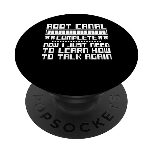 Root Canal Complete Survivor Dentist PopSockets Klebender PopGrip Root Canal Complete Survivor Dentist PopSockets Klebender PopGrip von Wurzelbehandlung Zahnarzt Designs Ideen