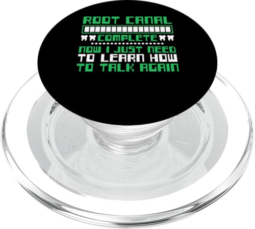 Root Canal Complete Survivor Dentist PopSockets PopGrip für MagSafe Root Canal Complete Survivor Dentist PopSockets PopGrip für MagSafe von Wurzelbehandlung Zahnarzt Designs Ideen