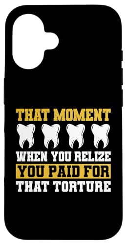 That Moment When You Relize Root Canal Survivor Dentist Hülle für iPhone 16 von Wurzelbehandlung Zahnarzt Designs Ideen