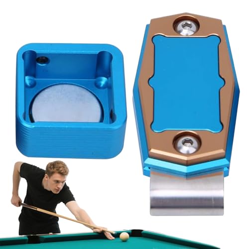 Wuyooprt Magnetischer Kreidehalter Für Poolbillard - Tragbarer Kreideständer Für Poolbillard - Tragbar & Rostfreies Tischsportzubehör Für Spieler, Anfänger Und Wettkampfturniere von Wuyooprt