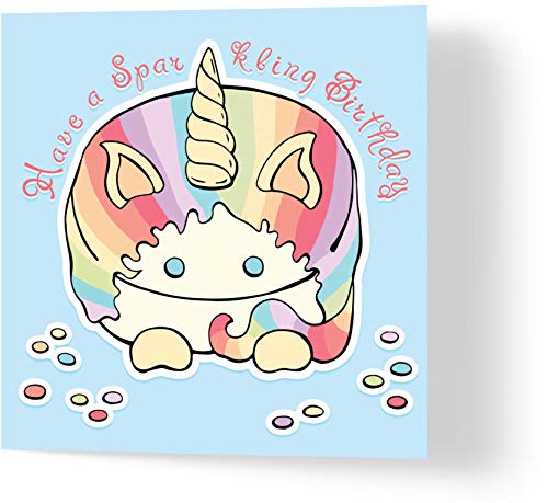 Wuzci Einhorn Kuchen Geburtstag Grußkarte Wuzci Einhorn Kuchen Geburtstag Grußkarte von Wuzci
