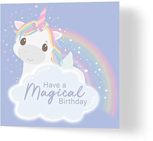 Wuzci Geburtstagskarte mit Aufschrift Have A Magical von Wuzci