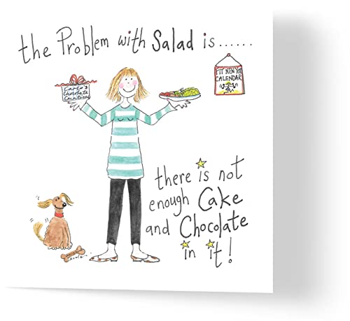 Wuzci The Problem with Salad Geburtstagskarte Wuzci The Problem with Salad Geburtstagskarte von Wuzci