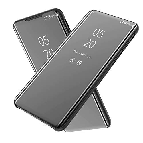 Wuzixi Hülle für Apple iPhone SE 2020. Smart Case, Tasche Smart Spiegelüberzug Sleep Flip Leder Tasche Smart Leder Tasche Schutzhülle für Apple iPhone SE 2020.Schwarz Wuzixi Hülle für Apple iPhone SE 2020. Smart Case, Tasche Smart Spiegelüberzug Sleep Flip Leder Tasche Smart Leder Tasche Schutzhülle für Apple iPhone SE 2020.Schwarz von Wuzixi