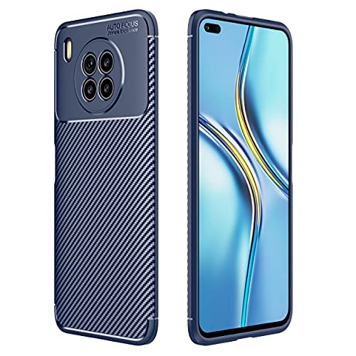 Wuzixi Hülle für Huawei nova 8i. Stoßfest, Weiches und Dünnes Silikonhülsen-Design, Gegen Kratzer, Schutzhülle für Huawei nova 8i.Blau Wuzixi Hülle für Huawei nova 8i. Stoßfest, Weiches und Dünnes Silikonhülsen-Design, Gegen Kratzer, Schutzhülle für Huawei nova 8i.Blau von Wuzixi