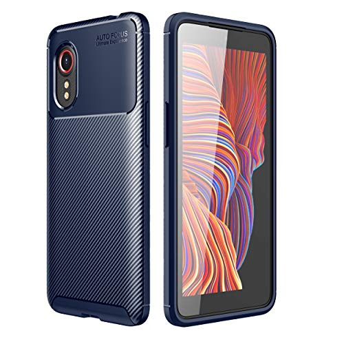 Wuzixi Hülle für Samsung Galaxy Xcover 5. Stoßfest, Weiches und Dünnes Silikonhülsen-Design, Gegen Kratzer, Schutzhülle für Samsung Galaxy Xcover 5.Blau von Wuzixi