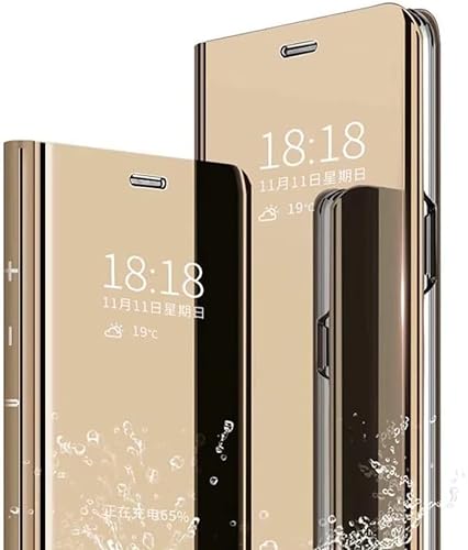 Wuzixi Schutzhülle für Samsung Galaxy S20 FE. Smart Case, Spiegel-Schutzhülle, Klapphülle, Schutzhülle für Samsung Galaxy S20 FE. Gold von Wuzixi