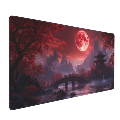 Großes Mauspad XXL, Gaming Mousepad 1500x800mm - Verbessert Präzision und Geschwindigkei, Langlebig Erweiterter Schreibtisch Schutz Mausmatte mit genähten Kanten Laptop, Computer Hongyue-Brücke H6292 Großes Mauspad XXL, Gaming Mousepad 1500x800mm - Verbessert Präzision und Geschwindigkei, Langlebig Erweiterter Schreibtisch Schutz Mausmatte mit genähten Kanten Laptop, Computer Hongyue-Brücke H6292 von Wweio