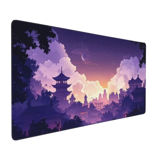 Großes Mauspad XXL, Gaming Mousepad 1500x800mm - Verbessert Präzision und Geschwindigkei, Langlebig Erweiterter Schreibtisch Schutz Mausmatte mit genähten Kanten Laptop, Computer Ziyun-Pavillon H5824 Großes Mauspad XXL, Gaming Mousepad 1500x800mm - Verbessert Präzision und Geschwindigkei, Langlebig Erweiterter Schreibtisch Schutz Mausmatte mit genähten Kanten Laptop, Computer Ziyun-Pavillon H5824 von Wweio