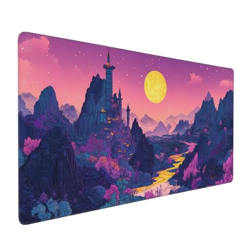 Großes Mauspad XXL, Gaming Mousepad 1500x800mm - Verbessert Präzision und Geschwindigkei Langlebig Erweiterter Schreibtisch Schutz Mausmatte mit genähten Kanten Büro, Laptop, Computer Höhensonne H5967 Großes Mauspad XXL, Gaming Mousepad 1500x800mm - Verbessert Präzision und Geschwindigkei Langlebig Erweiterter Schreibtisch Schutz Mausmatte mit genähten Kanten Büro, Laptop, Computer Höhensonne H5967 von Wweio