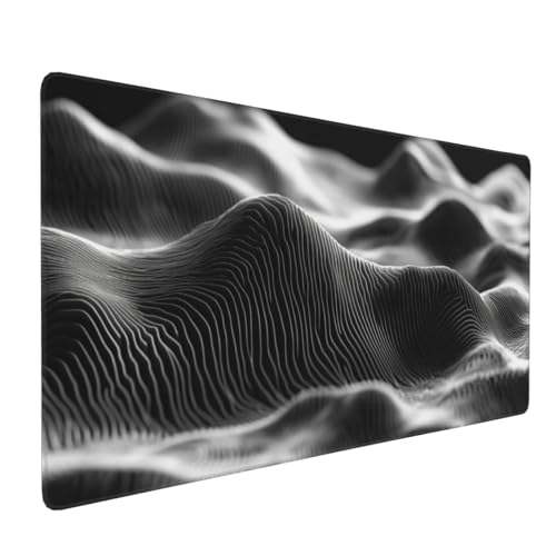 Großes Mauspad XXL, Gaming Mousepad 1500x800mm - Verbessert Präzision und Geschwindigkei Langlebig Erweiterter Schreibtisch Schutz Mausmatte mit genähten Kanten Büro, Laptop, Computer Linie Berg H5850 Großes Mauspad XXL, Gaming Mousepad 1500x800mm - Verbessert Präzision und Geschwindigkei Langlebig Erweiterter Schreibtisch Schutz Mausmatte mit genähten Kanten Büro, Laptop, Computer Linie Berg H5850 von Wweio