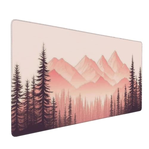 Großes Mauspad XXL, Gaming Mousepad 1500x800mm Verbessert Präzision und Geschwindigkei Langlebig Erweiterter Schreibtisch Schutz Mausmatte mit genähten Kanten PC, Büro, Laptop, Computer Bergwald H6136 Großes Mauspad XXL, Gaming Mousepad 1500x800mm Verbessert Präzision und Geschwindigkei Langlebig Erweiterter Schreibtisch Schutz Mausmatte mit genähten Kanten PC, Büro, Laptop, Computer Bergwald H6136 von Wweio