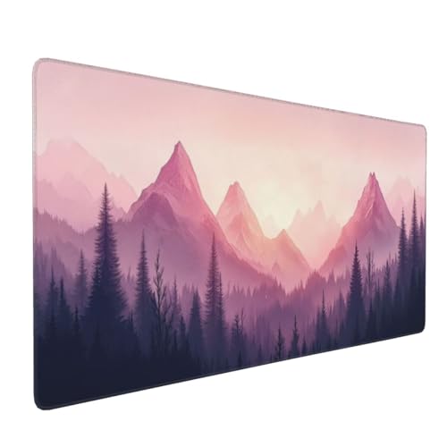 Großes Mauspad XXL, Gaming Mousepad 1500x800mm Verbessert Präzision und Geschwindigkei Langlebig Erweiterter Schreibtisch Schutz Mausmatte mit genähten Kanten PC, Büro, Laptop, Computer Bergwald H6110 Großes Mauspad XXL, Gaming Mousepad 1500x800mm Verbessert Präzision und Geschwindigkei Langlebig Erweiterter Schreibtisch Schutz Mausmatte mit genähten Kanten PC, Büro, Laptop, Computer Bergwald H6110 von Wweio
