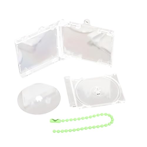 Wynrzyj Decled Disc Case Keychain Für Schlüsselanhänger Rucksack Hanging Kette Clip Creative Acrylscheibenhänge Hangch Charm Clip von Wynrzyj
