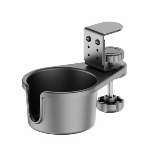 Wynrzyj Klemme Unter Desk Cup Desktop Getränkehalter Headsets Stand Platz Sparende Wirbelsäule Feature Für Studienspiele Setups von Wynrzyj