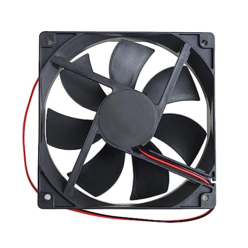 Wynrzyj Kugellager Hochgeschwindigkeitslüfter Stummer 12 cm Für 12 V 0 25A 2 PIN Für Bürstenlosen Kühlabluftlüfter Für CPU Server Wynrzyj Kugellager Hochgeschwindigkeitslüfter Stummer 12 cm Für 12 V 0 25A 2 PIN Für Bürstenlosen Kühlabluftlüfter Für CPU Server von Wynrzyj