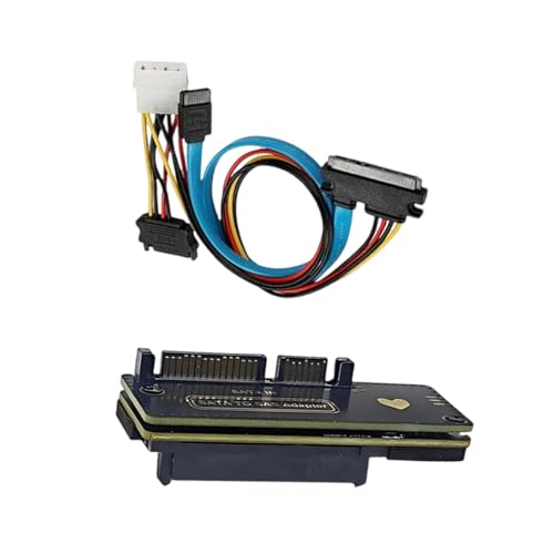 Wynrzyj Sata3.0 Bis 29pin Risers Karte Sata3.0 Bis 29pin Solid States Diskadapter 6Gbit / S Übertragungsrate 22Pin Auf 29 Pin Für PC von Wynrzyj