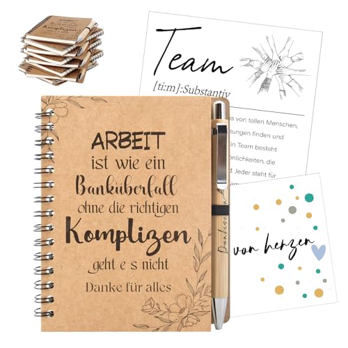 Wzczf 8 Sets Dankeschön Geschenk Für Kollegen A6 Notizblock Team Karten Abschiedskarten Kugelschreiber Mit Gravur Danke Für Alles Spirale Notizblock Kugelschreiber Aus Holz Liniert Abschiedsgeschenk Wzczf 8 Sets Dankeschön Geschenk Für Kollegen A6 Notizblock Team Karten Abschiedskarten Kugelschreiber Mit Gravur Danke Für Alles Spirale Notizblock Kugelschreiber Aus Holz Liniert Abschiedsgeschenk von Wzczf
