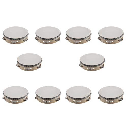 Wzxksoac 10X 7 Musikalische Tamburin Tamburin Trommel Runde Percussion Geschenk für KTV Party Wzxksoac 10X 7 Musikalische Tamburin Tamburin Trommel Runde Percussion Geschenk für KTV Party von Wzxksoac