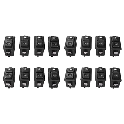 Wzxksoac 16 Stücke Heber Schiebe Dach Schalter Beleuchtet für E30 E24 E28 From 09/1986 61311381205/61 31 1 381 205 von Wzxksoac