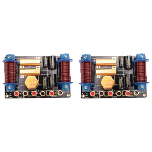 Wzxksoac 2X 1100 W Audio-Frequenzteiler, Wege-Lautsprecher-Crossover, 12 15 BüHnenleistung, Hochleistungs-Frequenzteiler Wzxksoac 2X 1100 W Audio-Frequenzteiler, Wege-Lautsprecher-Crossover, 12 15 BüHnenleistung, Hochleistungs-Frequenzteiler von Wzxksoac