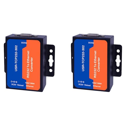 Wzxksoac 2X Ethernet Server -TCP232-302 RS232 zu Ethernet IP Server Ethernet Konverter Unterstützt DHCP/DNS Wzxksoac 2X Ethernet Server -TCP232-302 RS232 zu Ethernet IP Server Ethernet Konverter Unterstützt DHCP/DNS von Wzxksoac