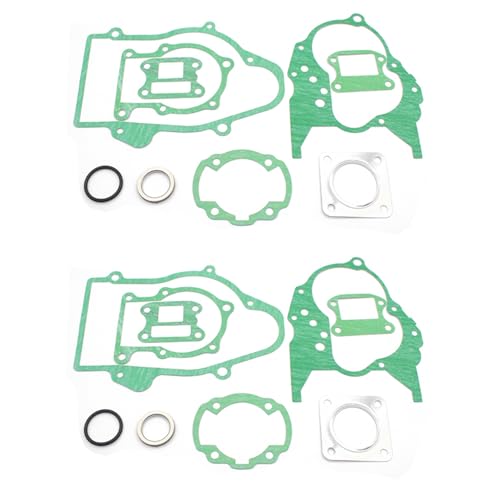 Wzxksoac 2X Motorrad Scooter Voll Dichtung Satz für Diode 50 Elite 50 Af17 Af18 Af27 Af28 von Wzxksoac