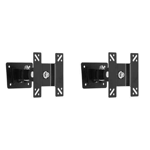 Wzxksoac 2X Universeller Wand Halterung StäNder für 14-27 LCD LED Bildschirm HöHen Verstellbarer Monitor Einziehbare Wand für TV-F03 Wzxksoac 2X Universeller Wand Halterung StäNder für 14-27 LCD LED Bildschirm HöHen Verstellbarer Monitor Einziehbare Wand für TV-F03 von Wzxksoac