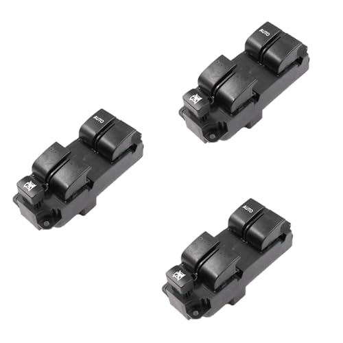 Wzxksoac 3X Power Heber Switch Links Fahrer Seite für 3 2004-2010 BP1E-66-350 BP1E66350 von Wzxksoac