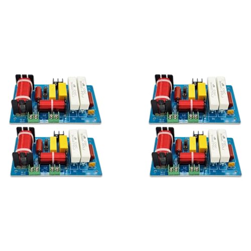 Wzxksoac 4 StüCk PA-2A 2-Wege-Lautsprecher-Crossover-HöHen + 450 W Bass-Subwoofer-Frequenzteilerfilter DIY für zu Hause Wzxksoac 4 StüCk PA-2A 2-Wege-Lautsprecher-Crossover-HöHen + 450 W Bass-Subwoofer-Frequenzteilerfilter DIY für zu Hause von Wzxksoac