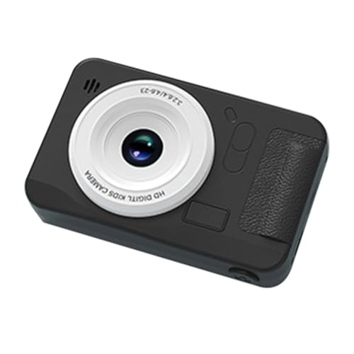 Wzxksoac 4K-Digitalkamera, Hochauflösende Fotografie, CCD, Selfie, Kleine Einsteiger-Selfiekamera für Den Campus, für Studenten, Schwarz von Wzxksoac