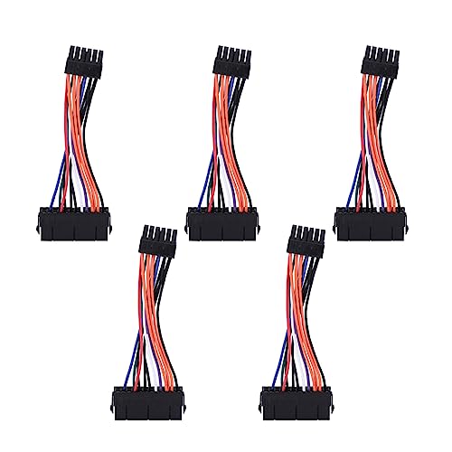 Wzxksoac 5X Netzteil ATX 24Pin Weiblich zu 12Pin Male Netzteil Sleeved Kabel Schnur 18AWG Draht Fuer Q87H3-Q87H3 AM Q87 Hauptplatine Wzxksoac 5X Netzteil ATX 24Pin Weiblich zu 12Pin Male Netzteil Sleeved Kabel Schnur 18AWG Draht Fuer Q87H3-Q87H3 AM Q87 Hauptplatine von Wzxksoac