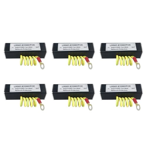 Wzxksoac 6X 100/1000M POE IP Kamera Netzwerk POE Switch RJ45 & POE ÜBerspannung Schutz Schutz GeräT Ableiter SPD 1000M Wzxksoac 6X 100/1000M POE IP Kamera Netzwerk POE Switch RJ45 & POE ÜBerspannung Schutz Schutz GeräT Ableiter SPD 1000M von Wzxksoac