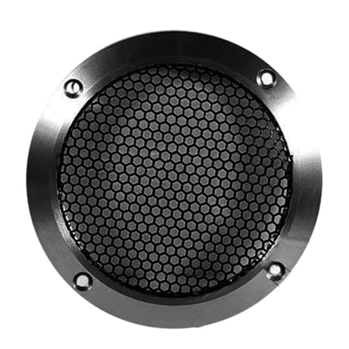 Wzxksoac Aluminium Auto-Hochtöner-Lautsprecher-Gitterabdeckung Vollmetall-Maschengitter für Audio-Verbesserung 4 Schwarz Wzxksoac Aluminium Auto-Hochtöner-Lautsprecher-Gitterabdeckung Vollmetall-Maschengitter für Audio-Verbesserung 4 Schwarz von Wzxksoac